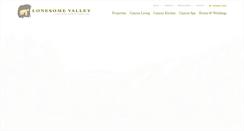 Desktop Screenshot of lonesomevalley.com